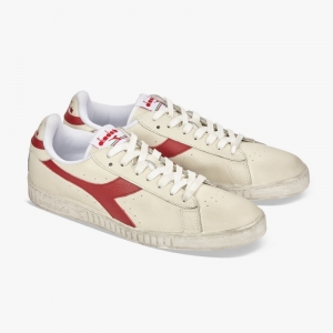GAME L LOW WAXED WHITE/RED PEPPE
