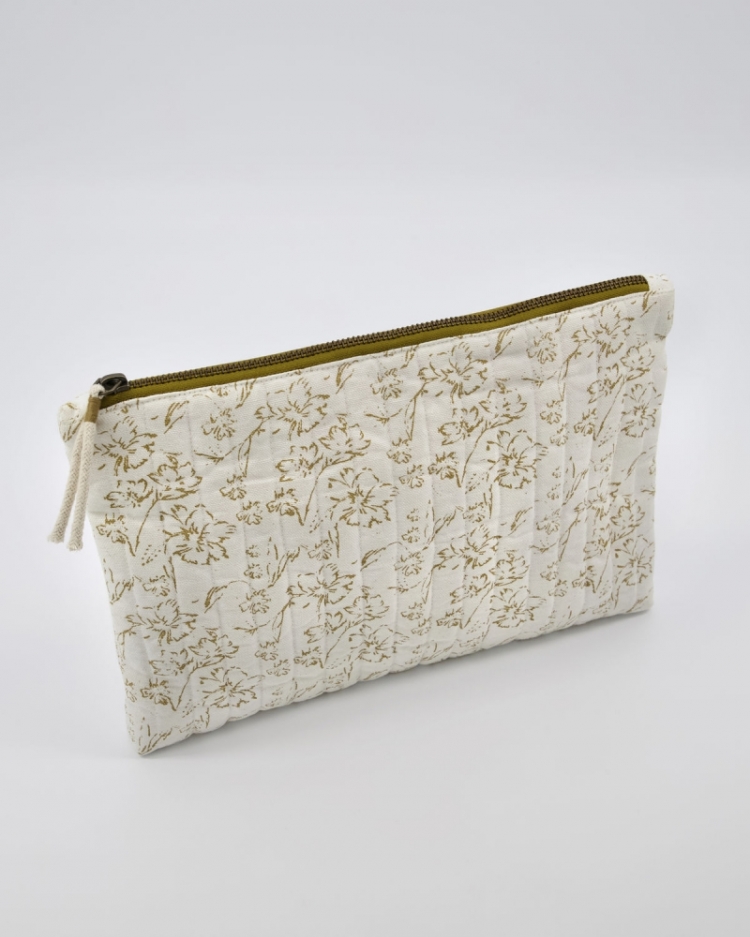 LUTEA MAKE UP POUCH OFF WHITE
