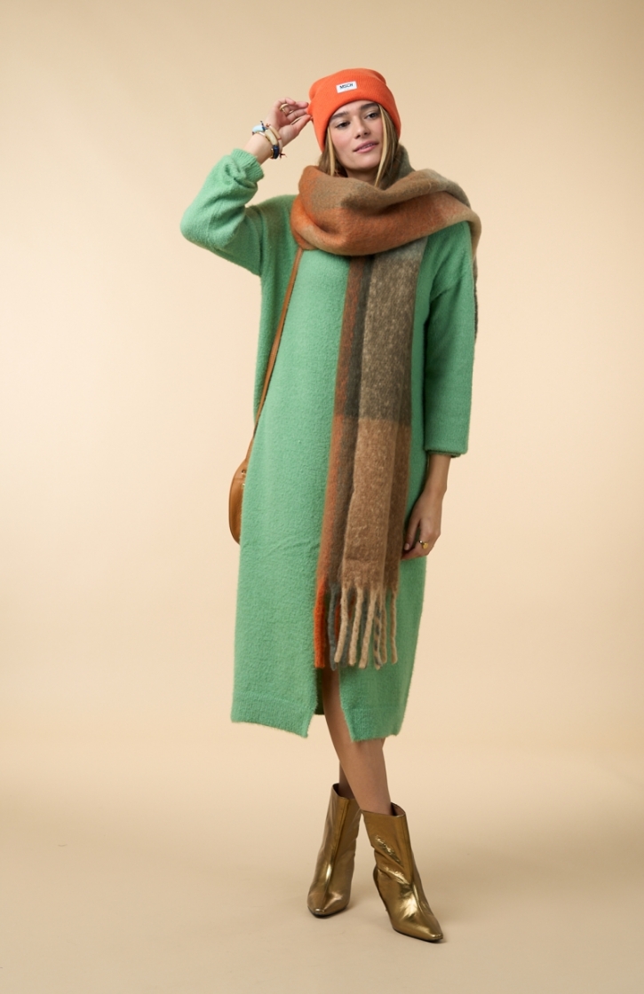FEAMI DRESS MINERAL GREEN