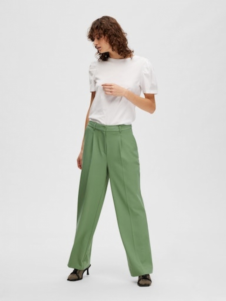 MYNA WIDE PANT LODEN FROST
