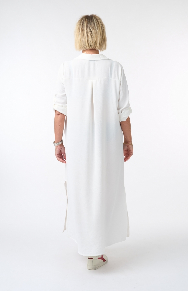 OLIVIA DRESS WHITE