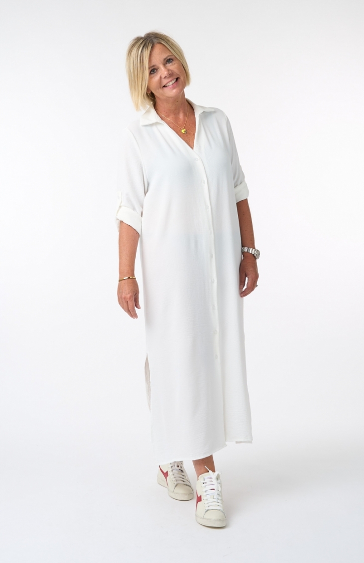 OLIVIA DRESS WHITE