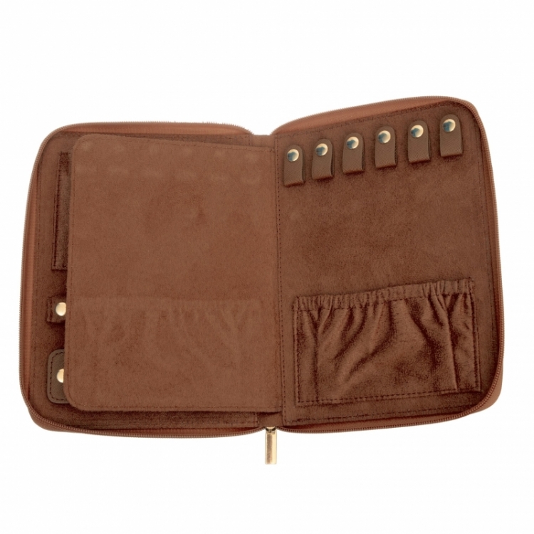 MAE JEWELLERY CASE TOFFEE