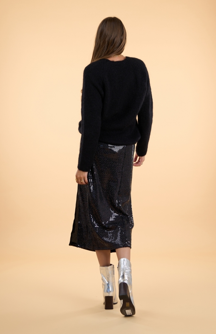 PULL ML RAS NOIR