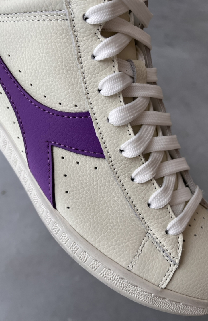 GAME L HIGH WAXED WHITE VIOLET BE
