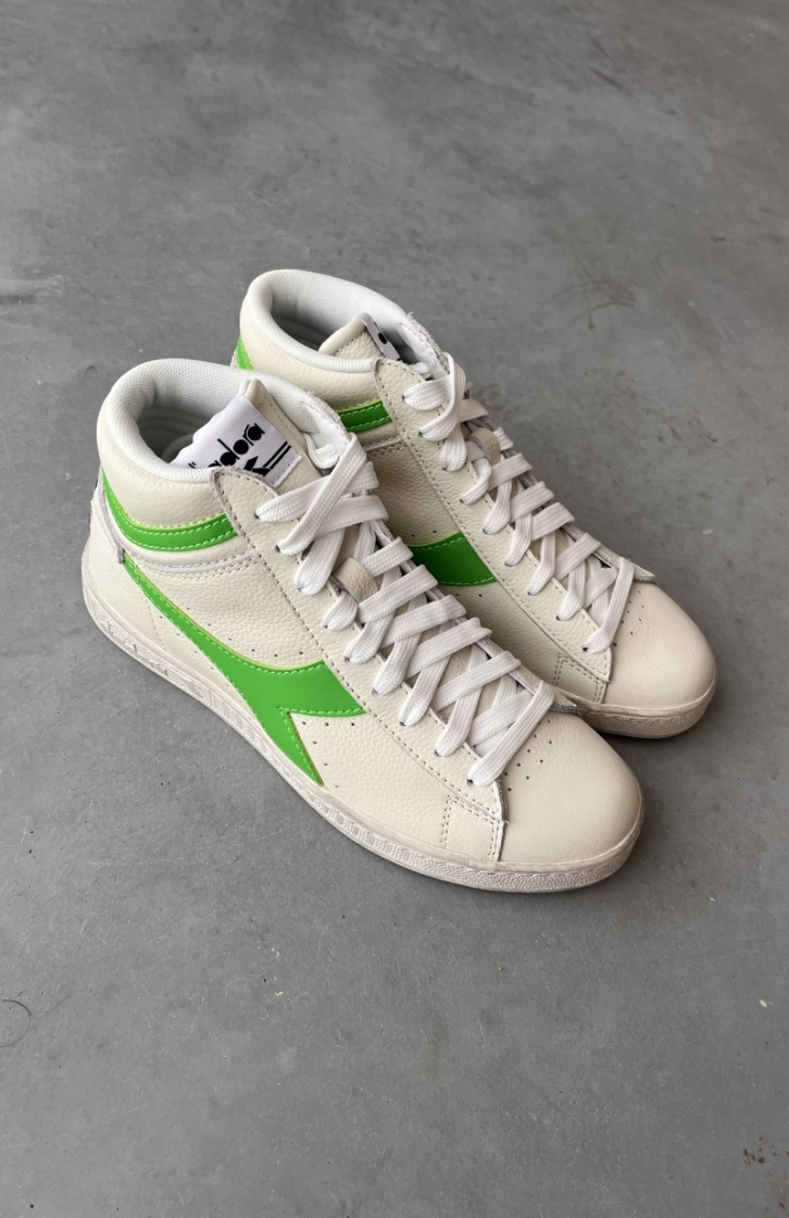 GAME L HIGH FLUO WAXED WHITE DD GREEN