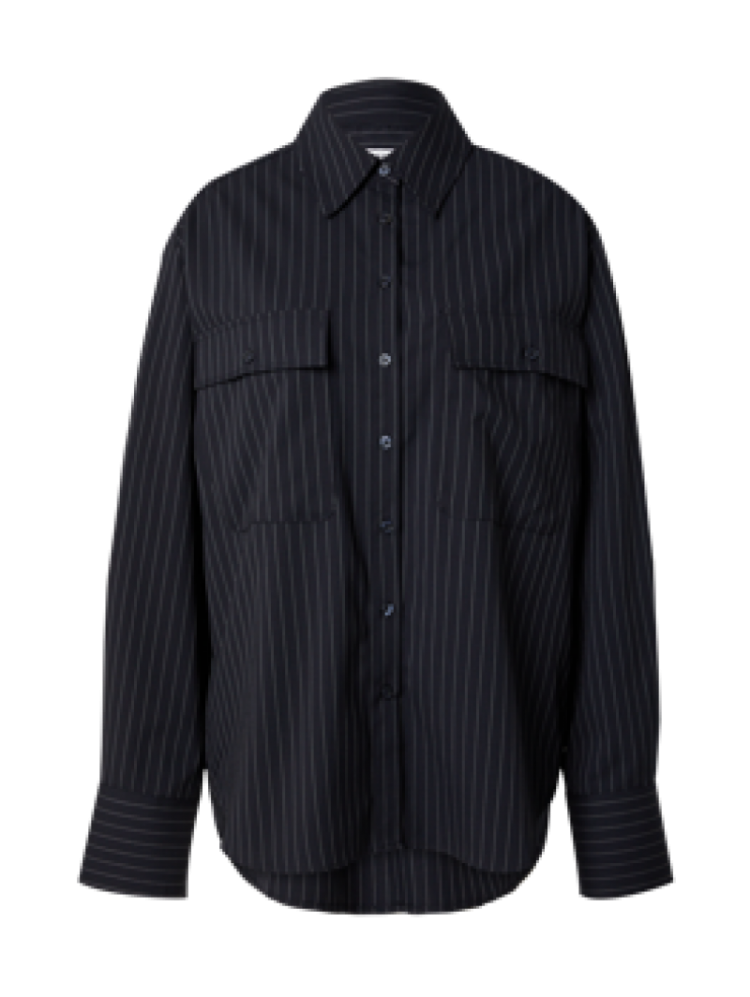 ELISABETTA NAVY PINSTRIPE