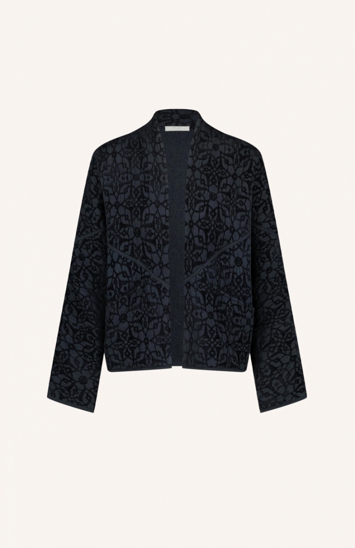 FLORA JACQUARD MIDNIGHT