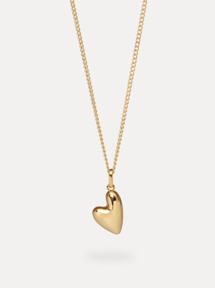 HEART CHARM GOLD 