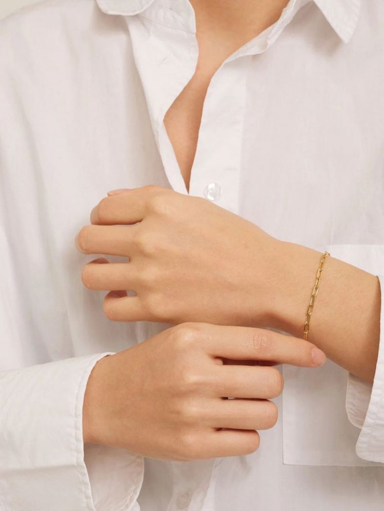 HUGO BIG CHAIN GOLD