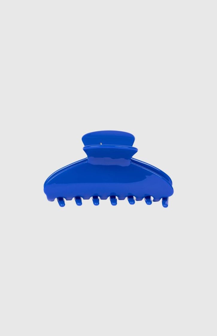 HAIR CLIP CLAW M BRIGHT BLUE