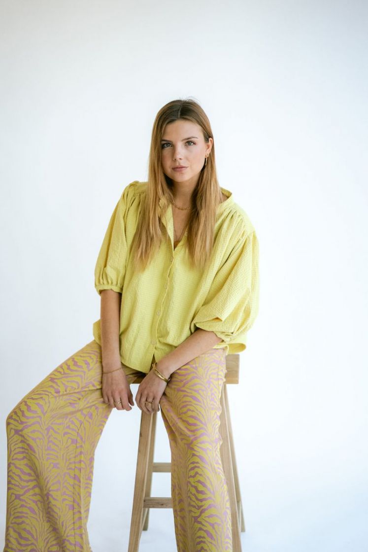 MAGDALENA YELLOW CHECKS