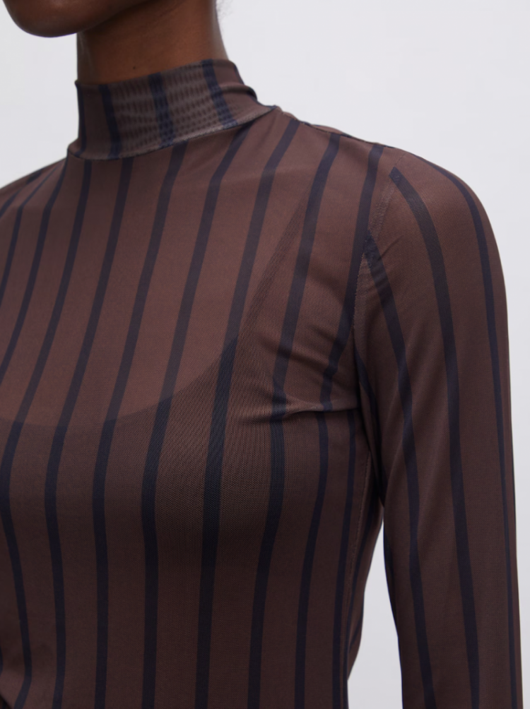 FIORE BROWN STRIPE