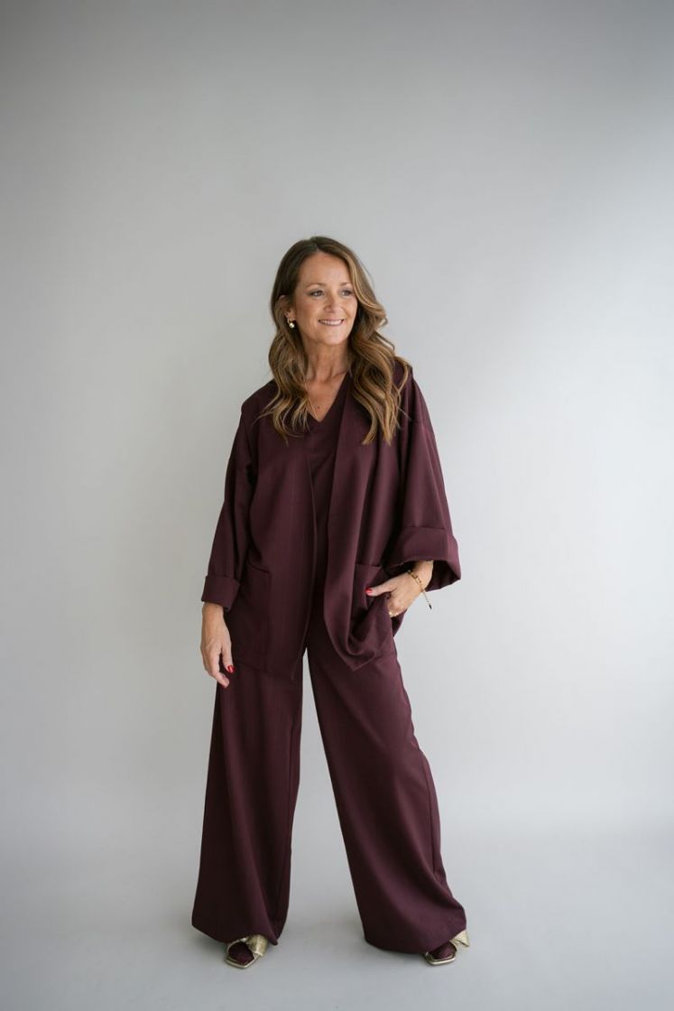 SAM BORDEAUX LUREX