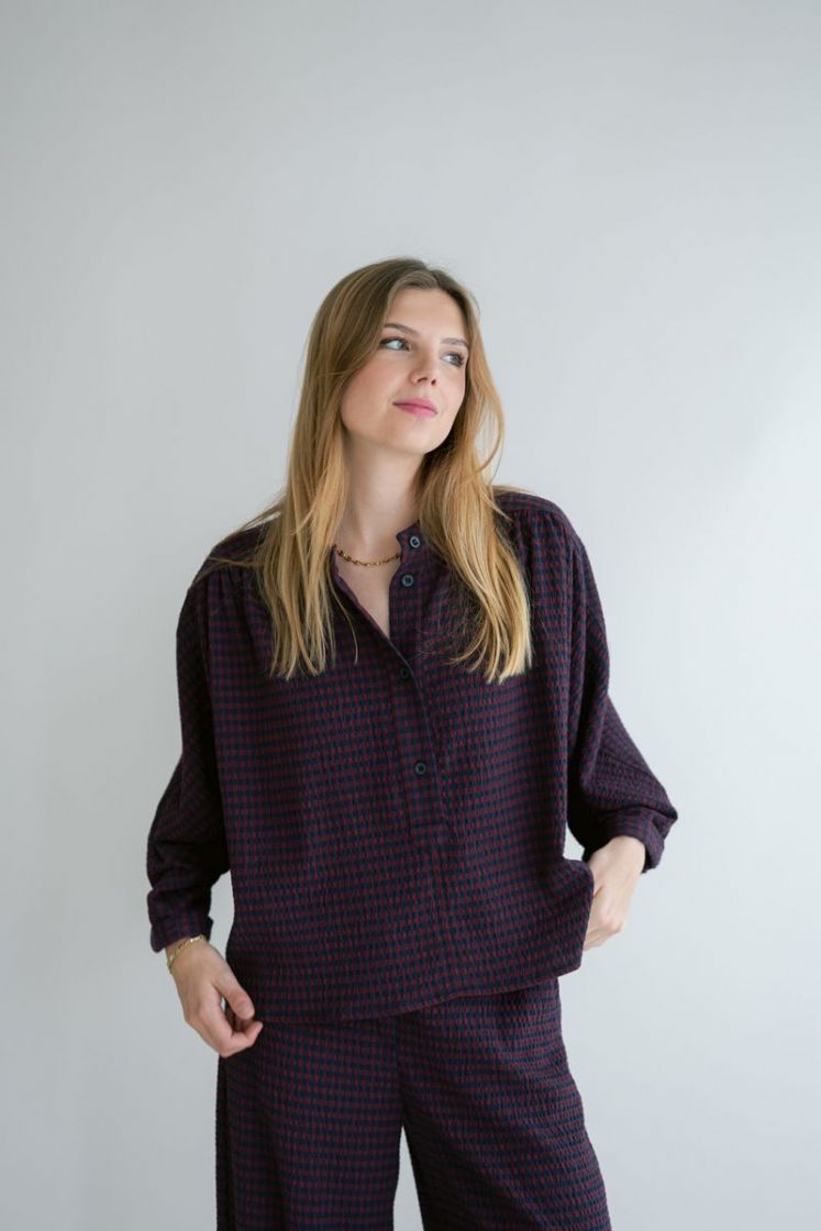 MAYA NAVY BORDEAUX C