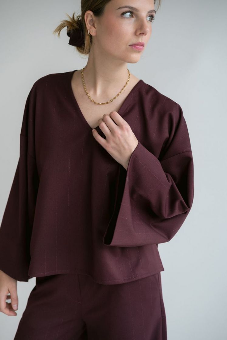 MIRA BORDEAUX LUREX