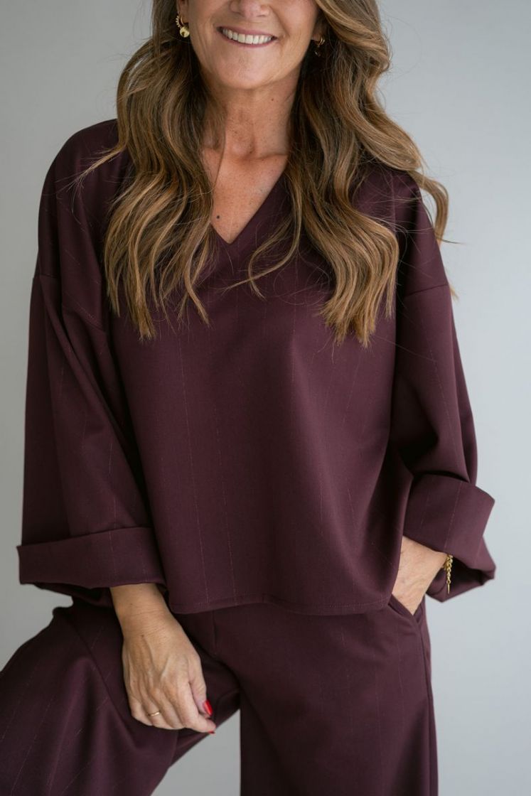 MIRA BORDEAUX LUREX