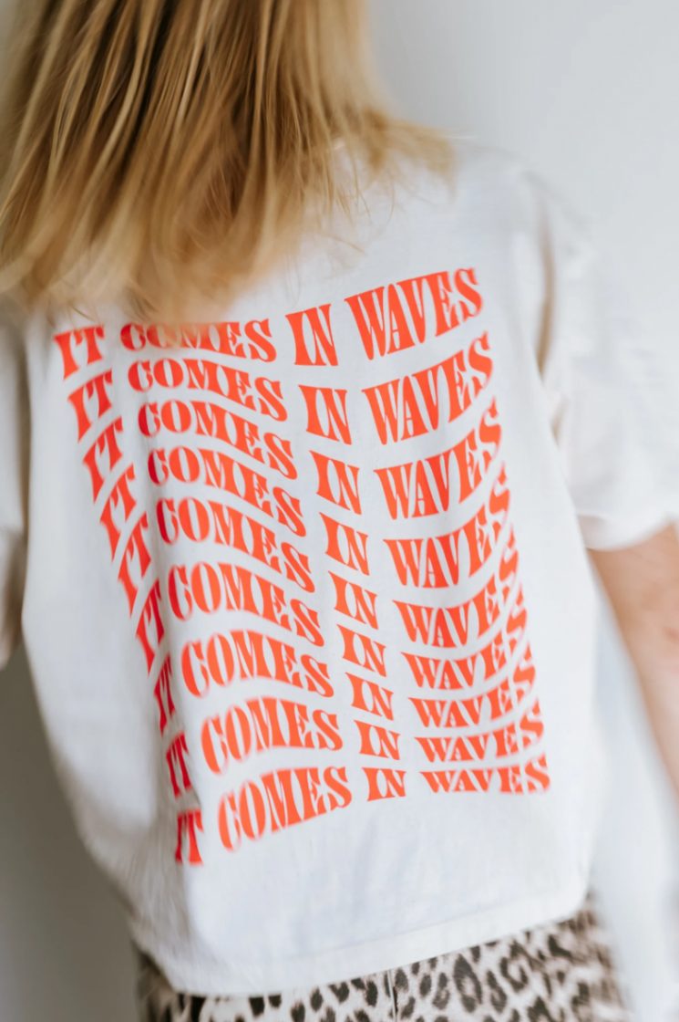 IT COMES IN WAVES CREAM NEON