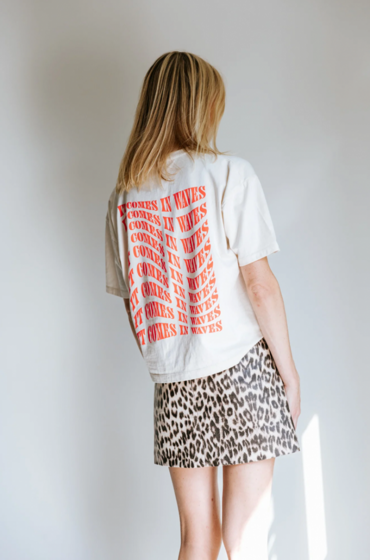 IT COMES IN WAVES CREAM NEON