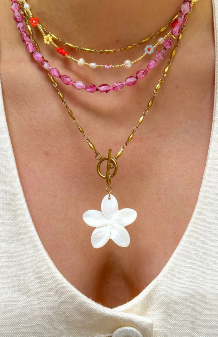 SHELL FLOWER GOLD
