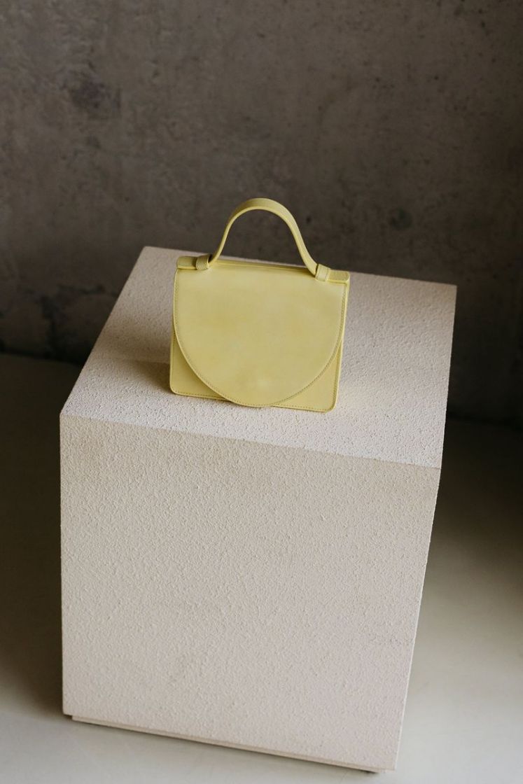 MICRO BRIEFCASE BUTTER STONE