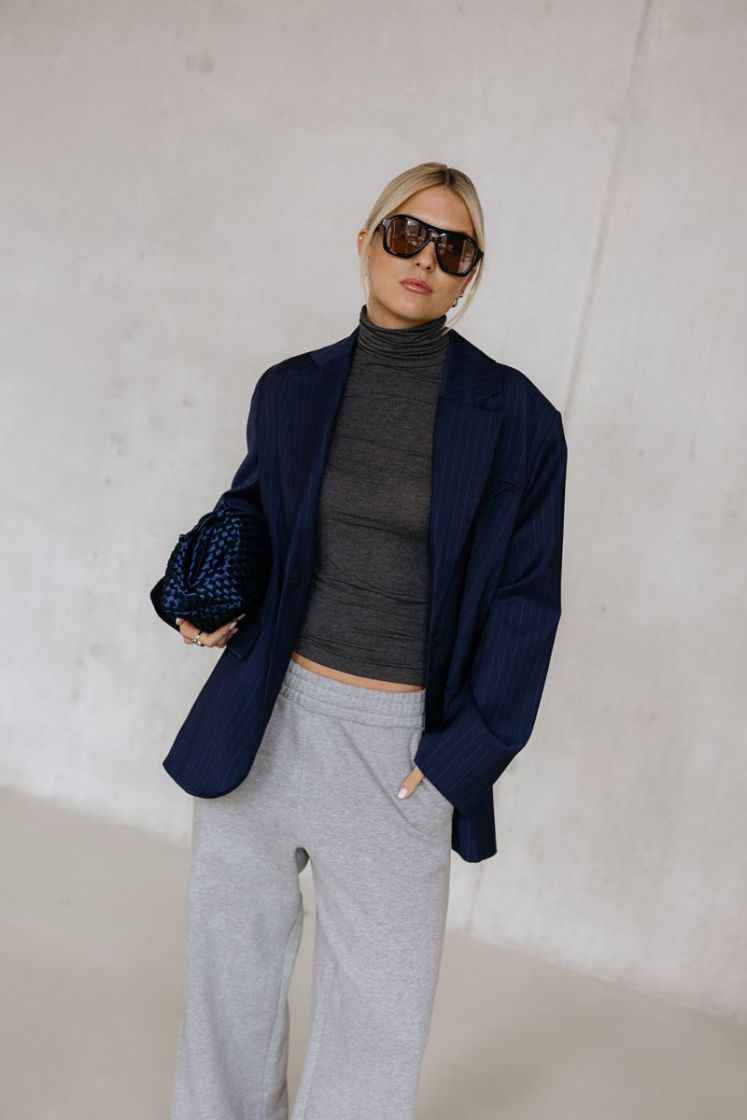 SLFOVERSIZED SANNE DARK SAPHHIRE P