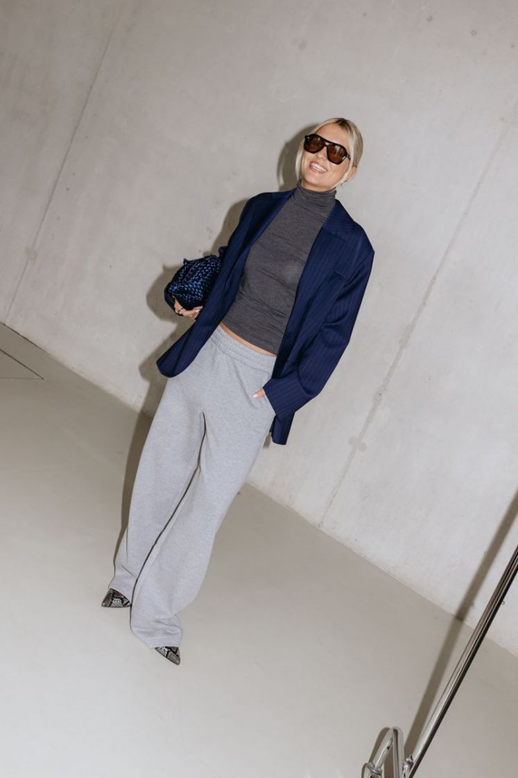 SLFOVERSIZED SANNE DARK SAPHHIRE P