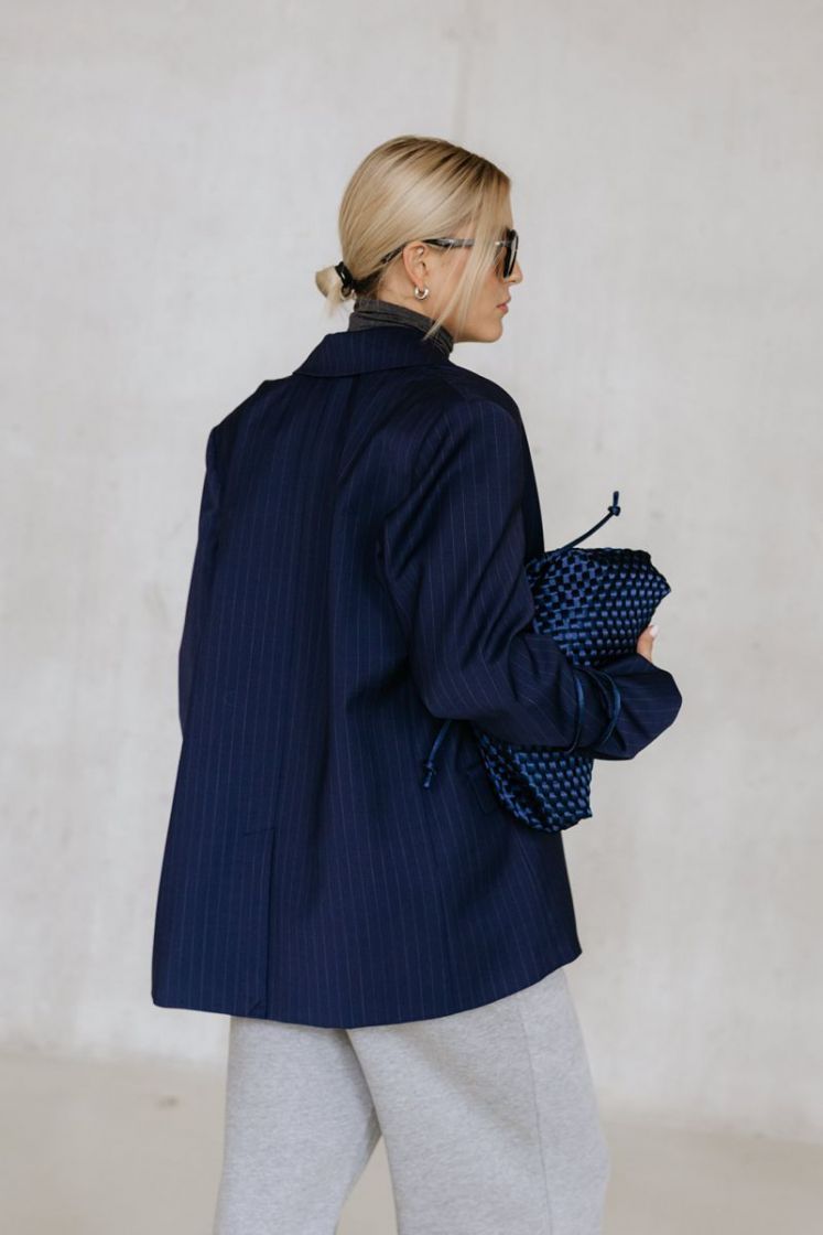 SLFOVERSIZED SANNE DARK SAPHHIRE P