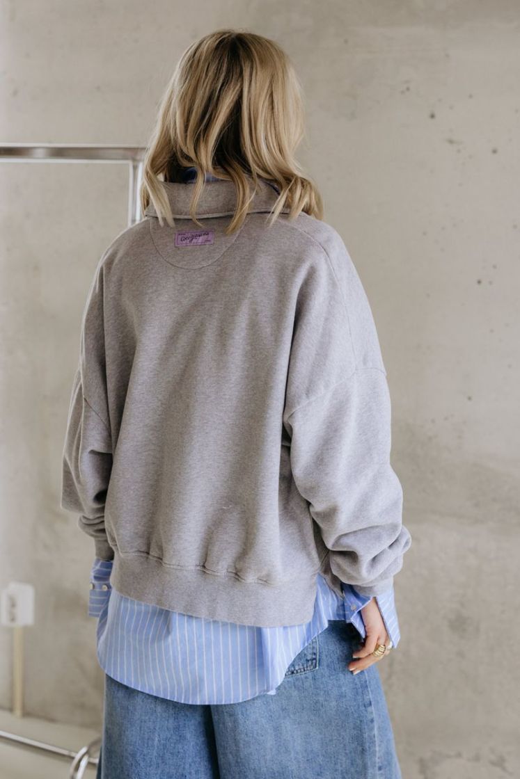 HUGO POLO GREY MELANGE