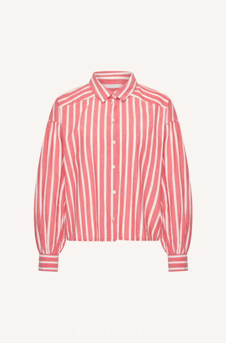 SARAH SHORT STRIPE RED STRIPE