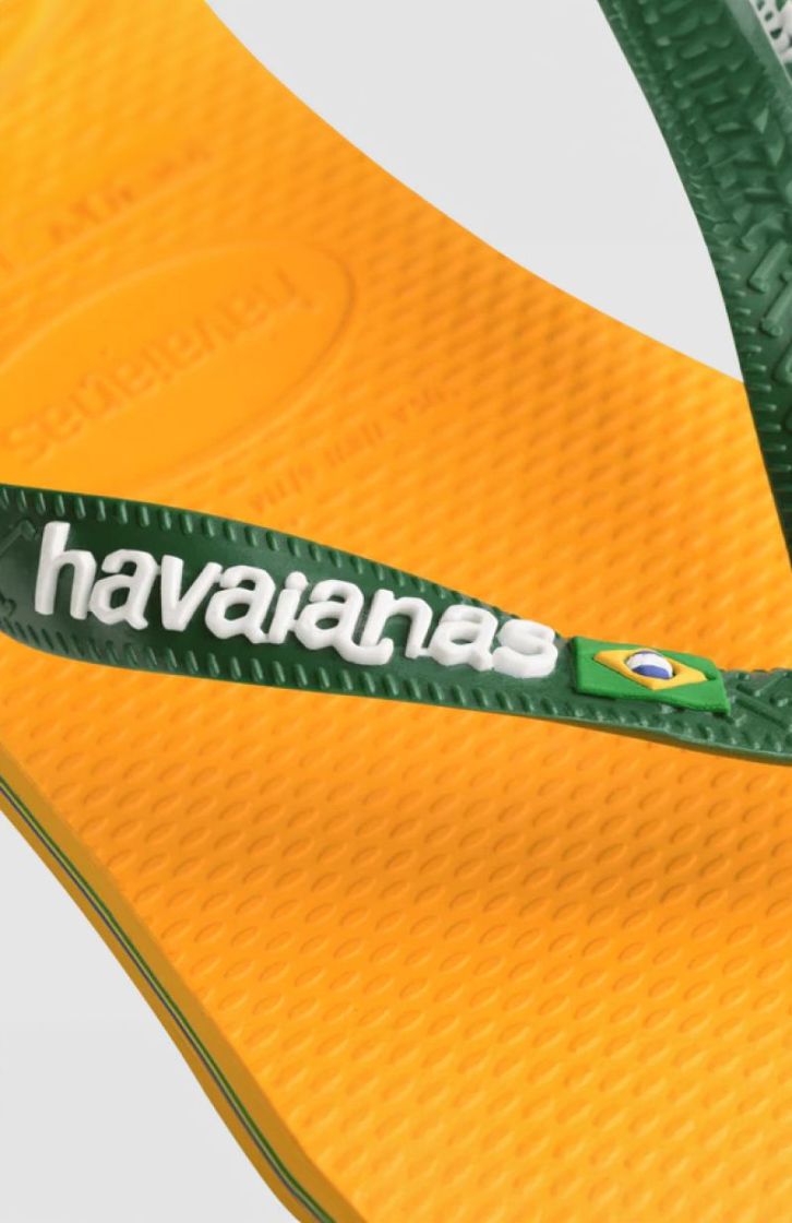 HAVAIANA BRASIL LOGO YELLOW