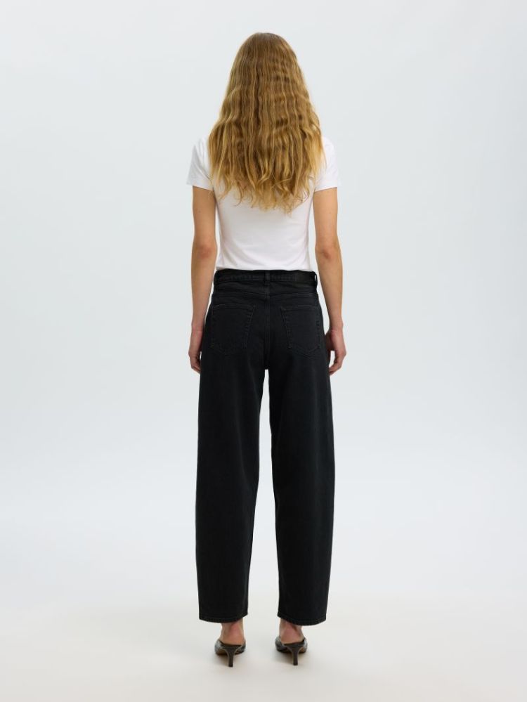 SLWBARREL BLACK DENIM