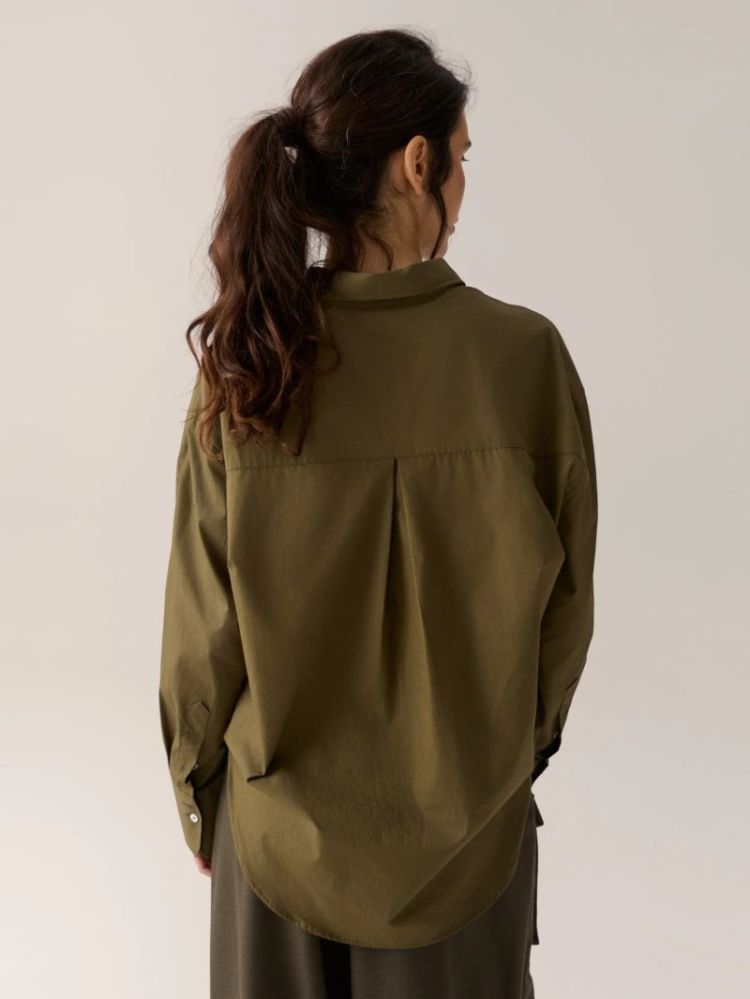 CARYN POPLIN KHAKI