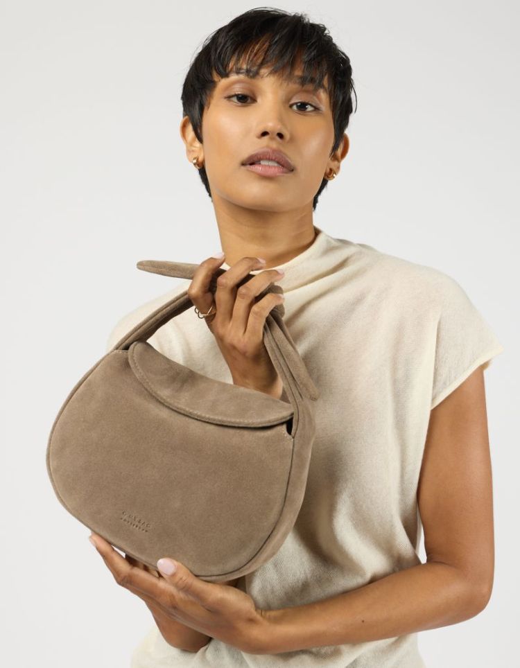 COCO CROISSANT CLAY SUEDE