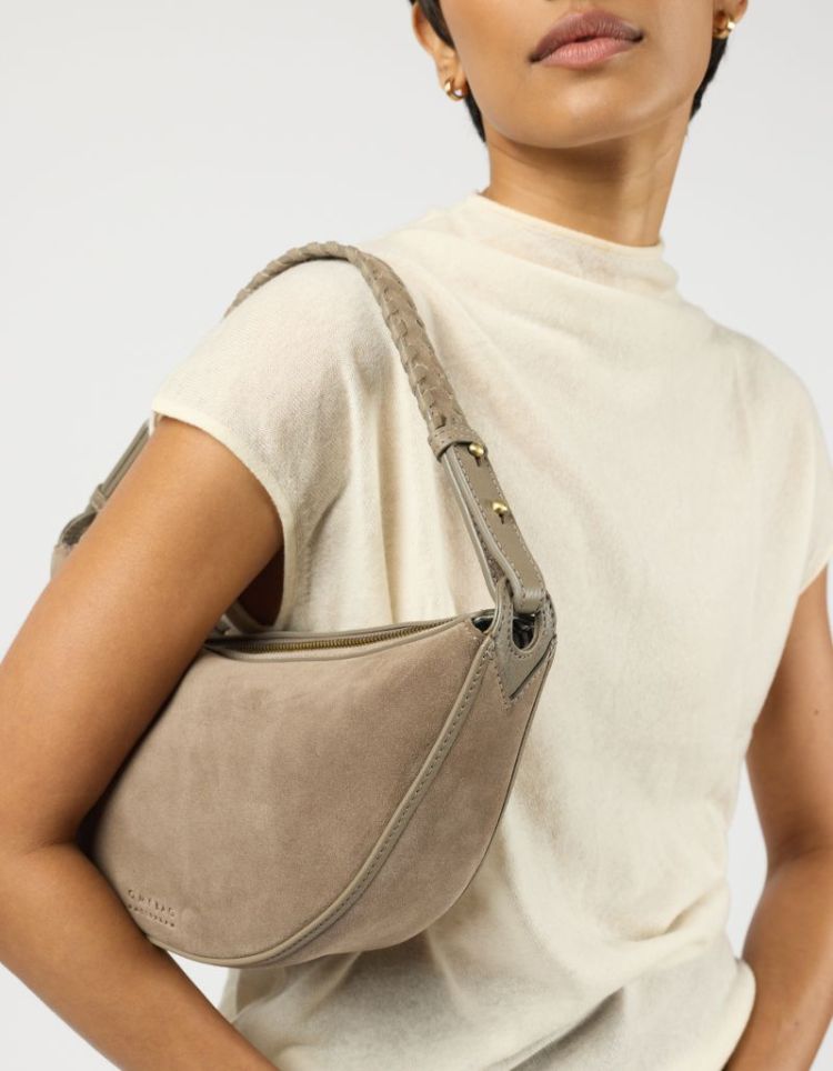 LEO CROSSBODY CLAY SUEDE