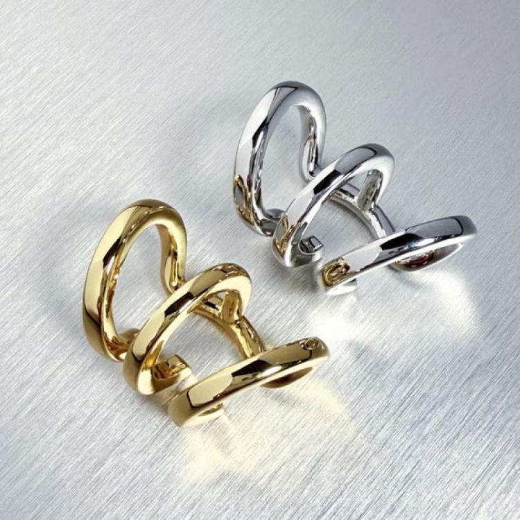 TRIO IVA CUFF SILVER