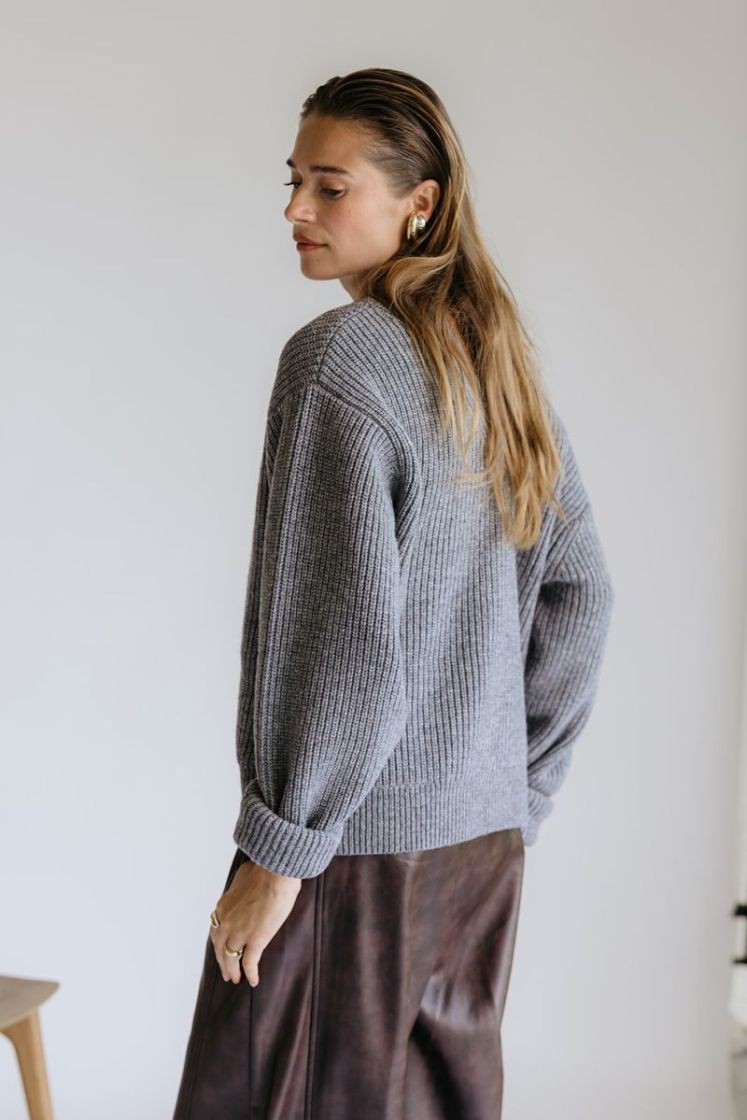 VIOLET MID GREY MELANG
