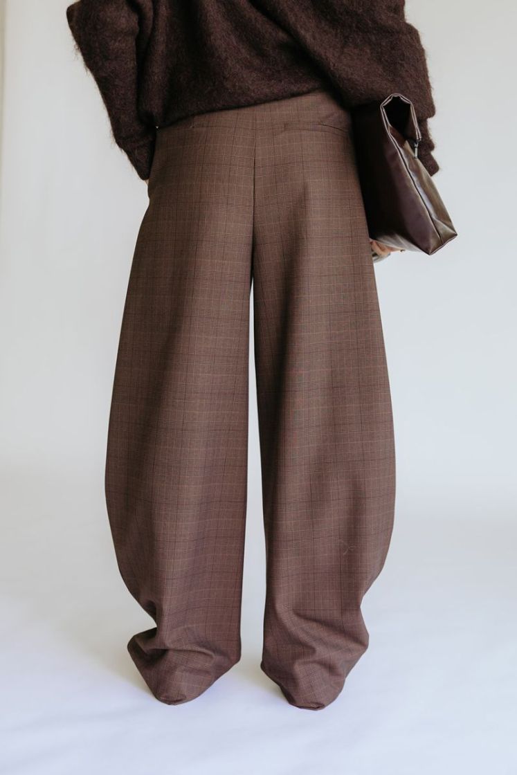GZLAVANA BROWN CHECK