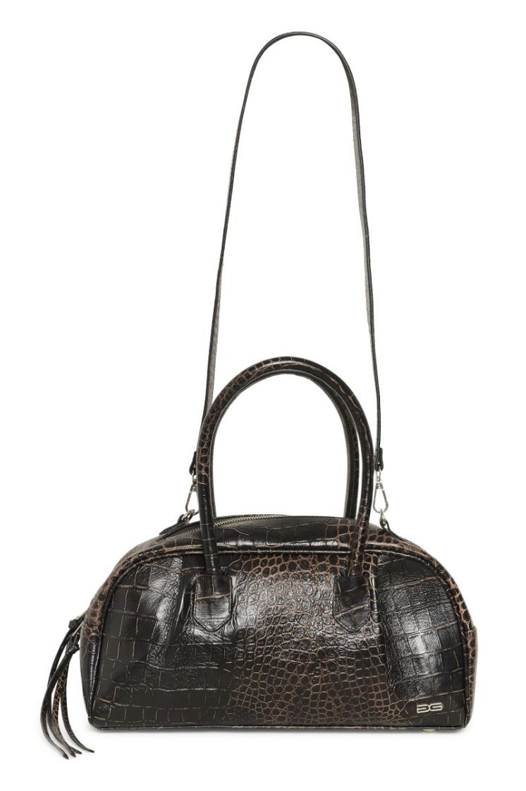 GZALEX DARK BROWN CROC