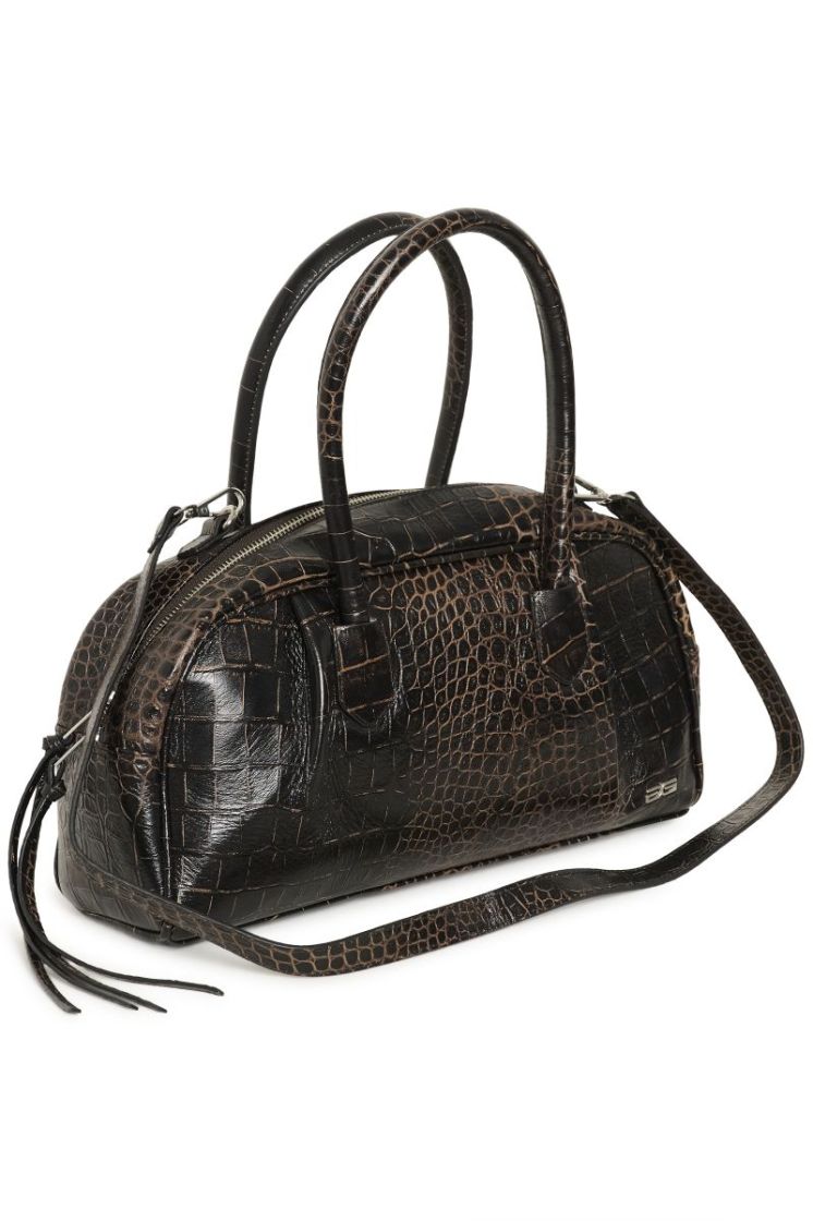 GZALEX DARK BROWN CROC