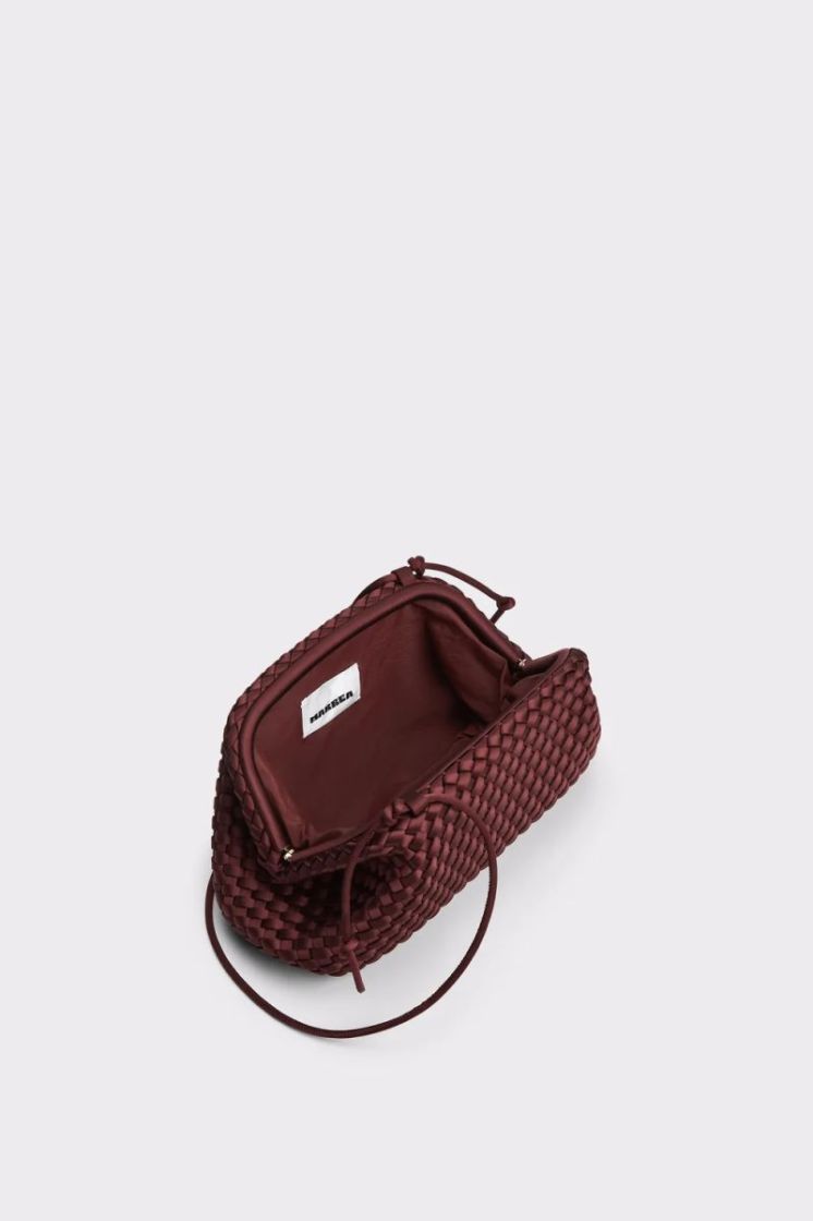 POUCH INKBERRY SATIN