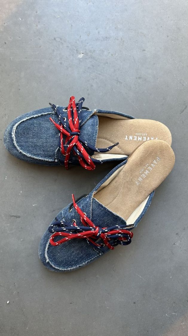 PAYASMA  DENIM LACE