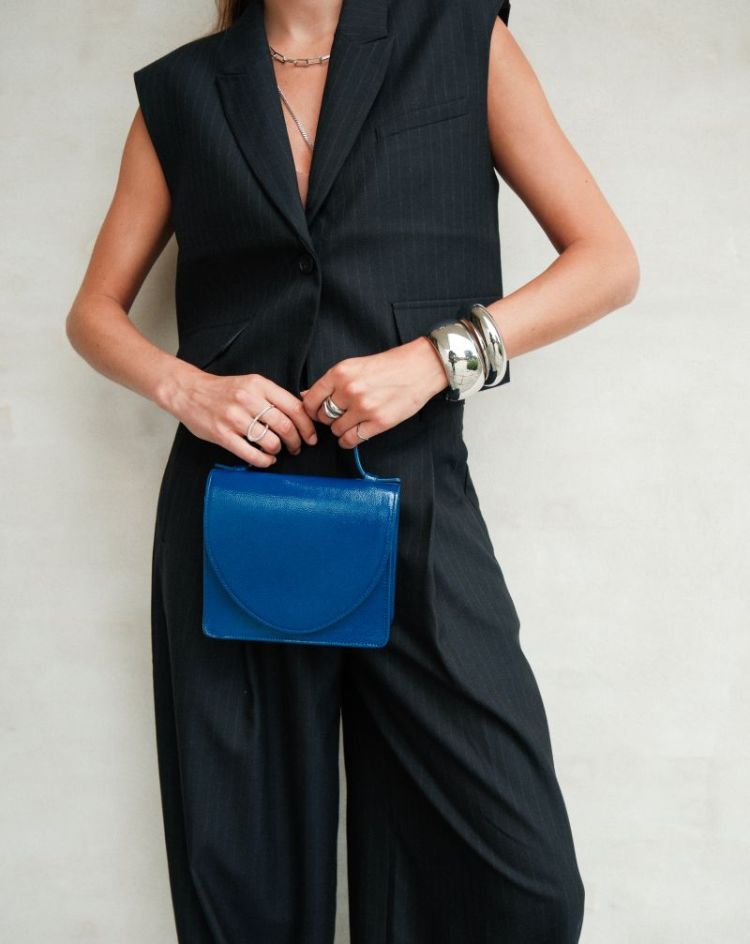 FRIDA PINSTRIPE MIDNIGHT