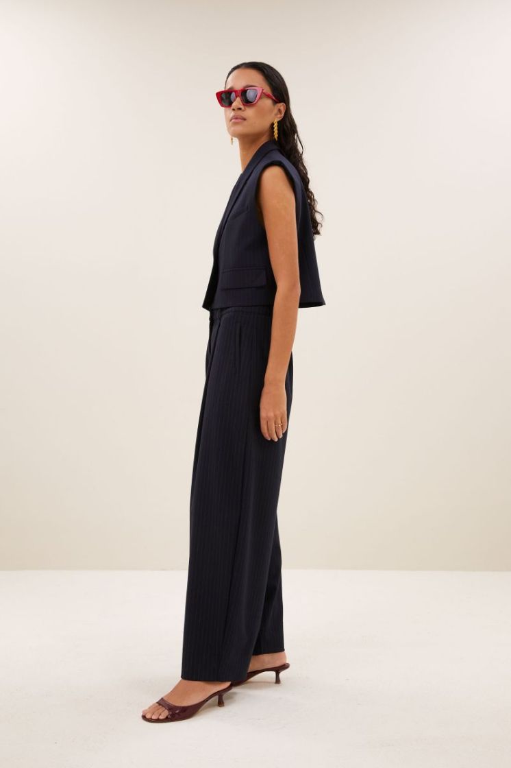 BOBI PINSTRIPE MIDNIGHT