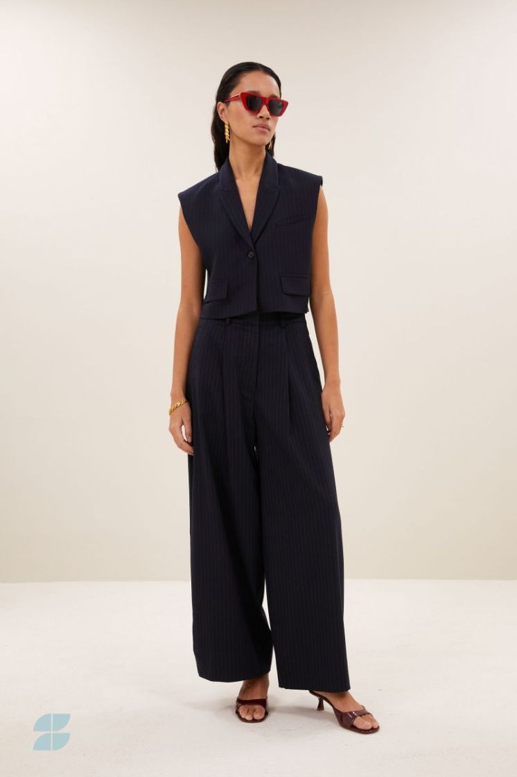 BOBI PINSTRIPE MIDNIGHT