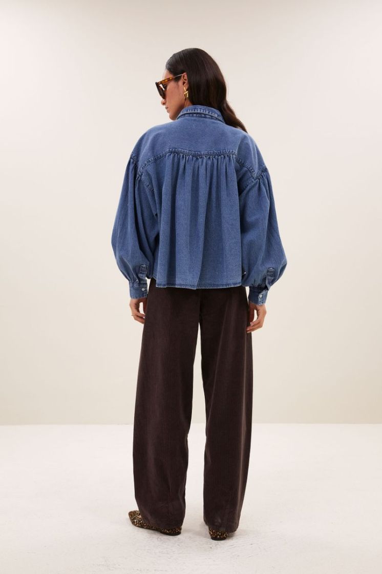 SARAH SHORT MEDIUM DENIM