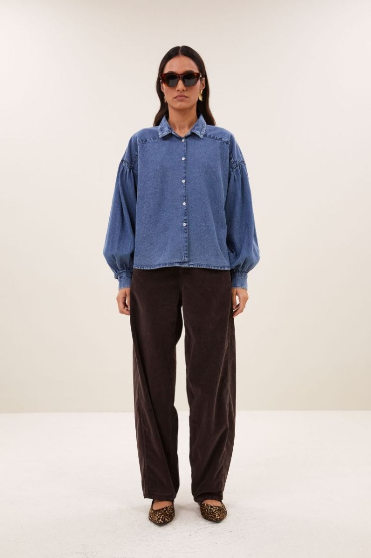 SARAH SHORT MEDIUM DENIM