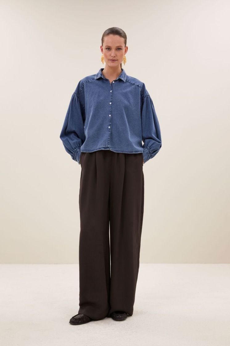 SARAH SHORT MEDIUM DENIM