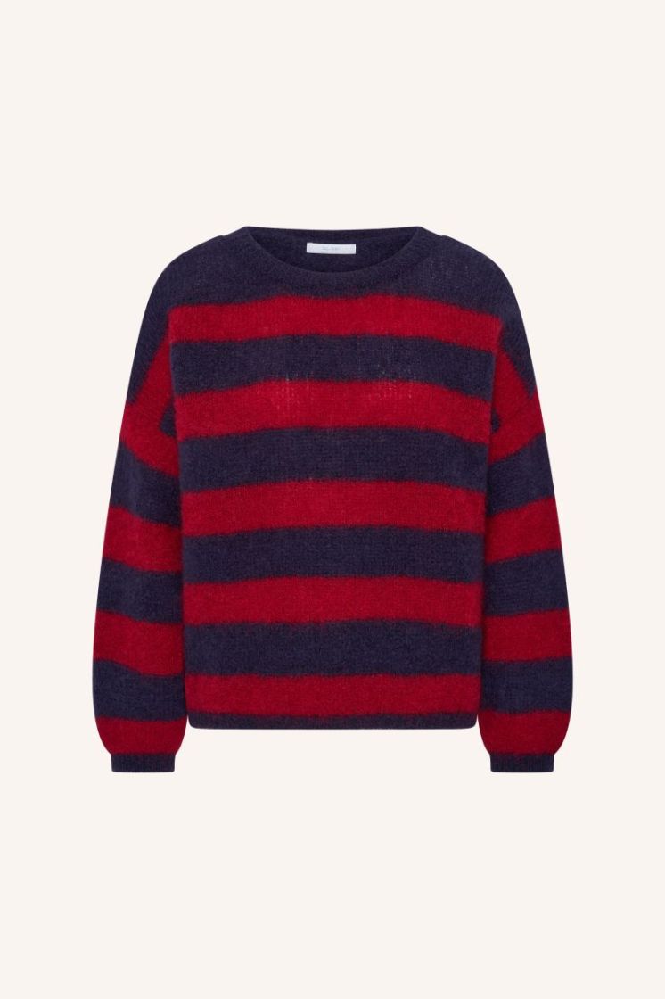 GIGI WINE STRIPE