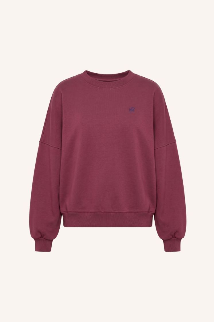 MALYN LOGO BURGUNDY CRUSH